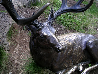 Deer Sculpture, High Desert Museum near Bend, Oregon