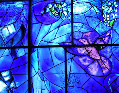 Leaded Glass Dove by Marc Chagall, Art Institute of Chicago