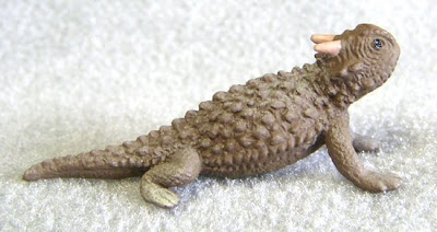 Plastic Toy Horned Toad