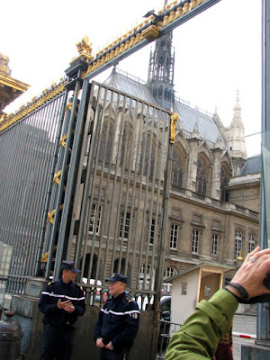 Ste-Chapelle and the Gates of the Palais de Justice