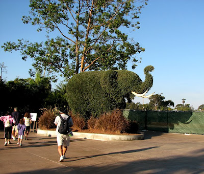 Elephant Topiary at the San Diego Zoo