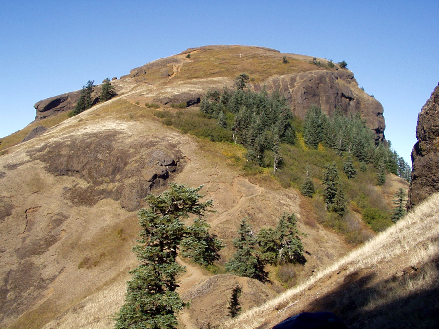 Astoria, Oregon, Daily Photo Saddle Mountain Near the Top