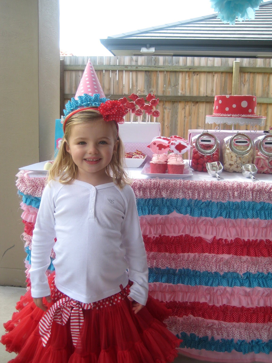 Bubble and Sweet Molly's 3rd Birthday party Dessert Buffet
