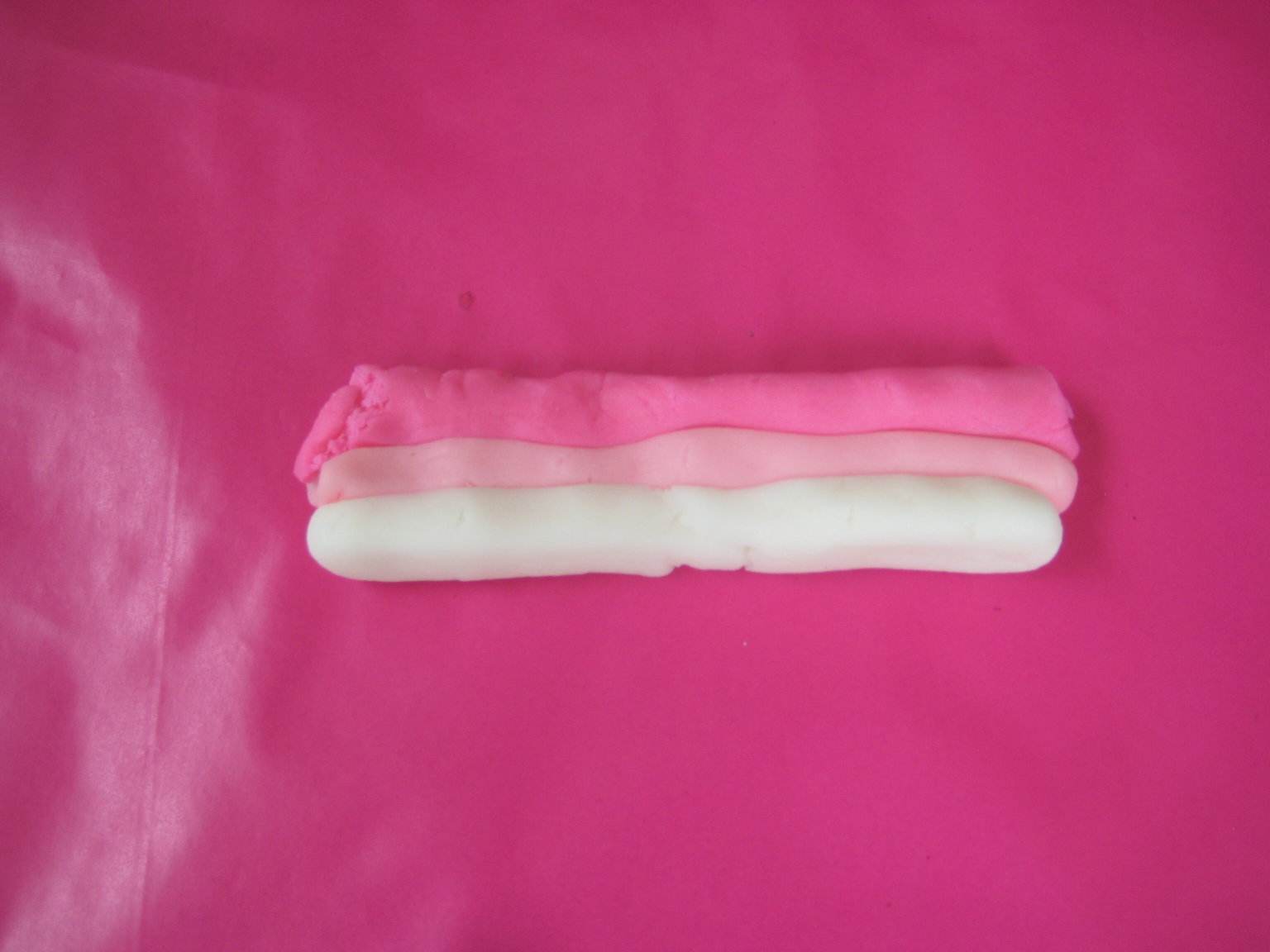 Bubble and Sweet Marshmallow Ribbon Candy, make your own Faux Ribbon Candy