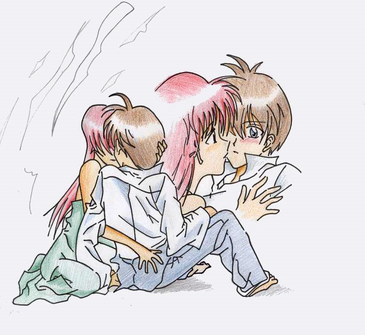 Anime Pictures Zone: Anime Couple - Kiss