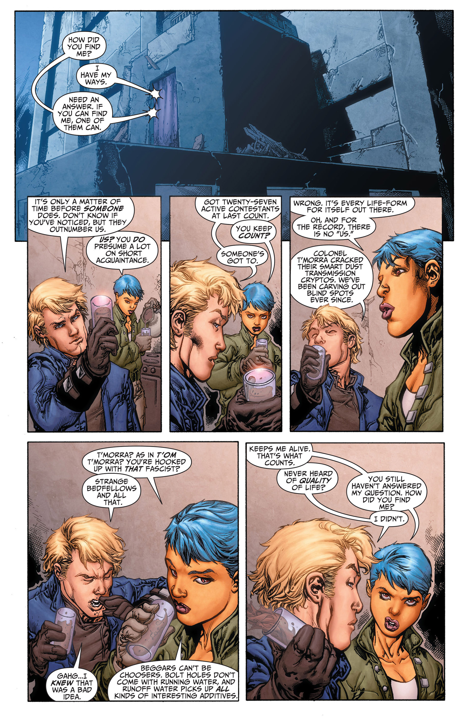 Read online Threshold (2013) comic -  Issue #1 - 21