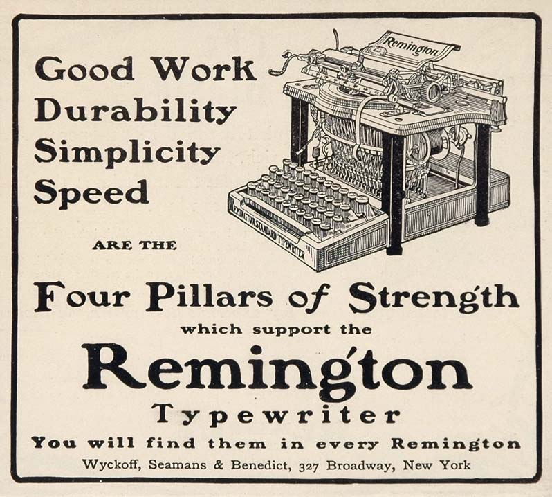 Vintage Odds and Ends Remington Typewriter Co. , Ilion, NY , USA