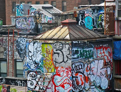 COLORFUL Graffiti, Chinatown, Manhattan, Style, Bridge, Graffiti Chinatown