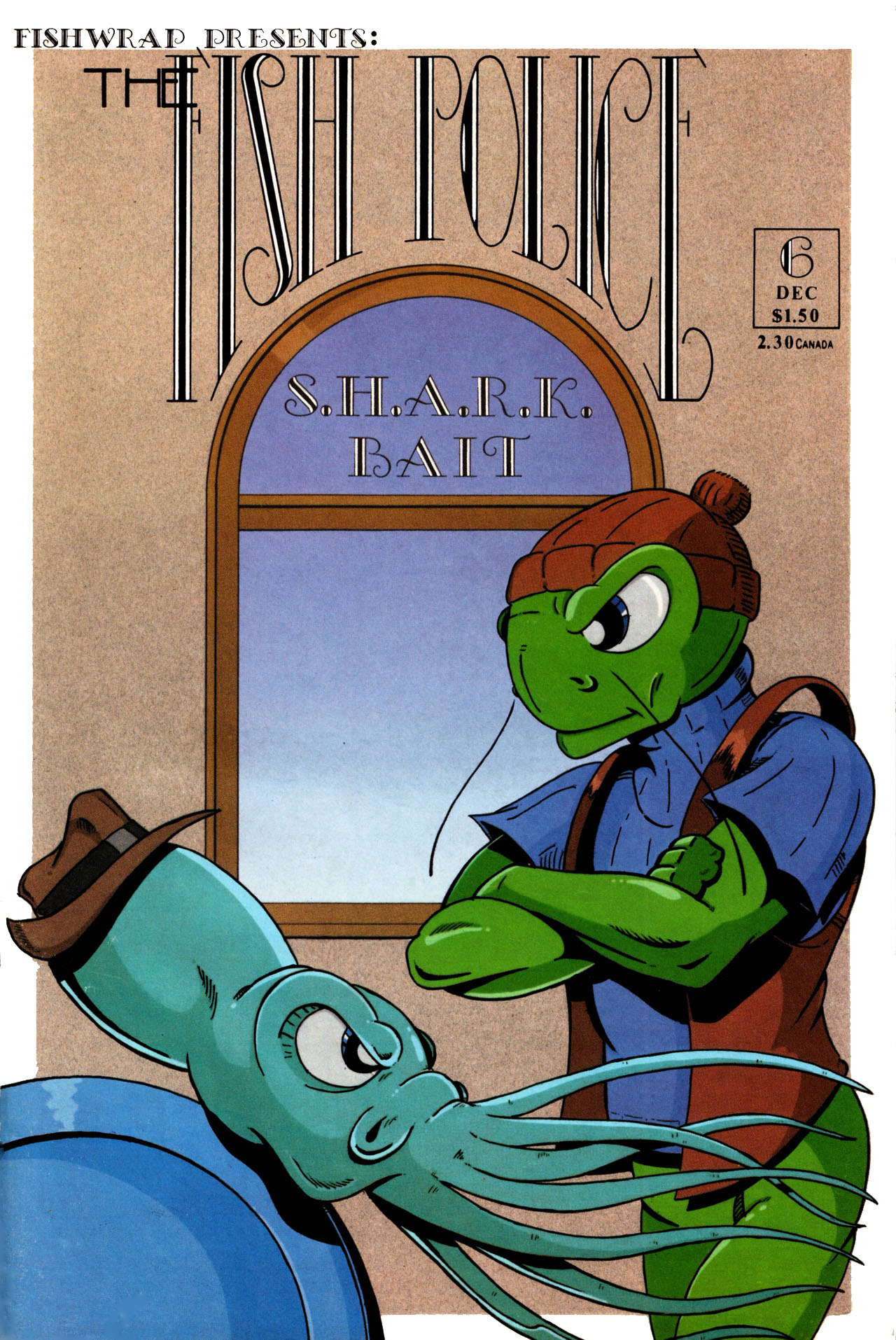 Read online The Fish Police comic -  Issue #6 - 1