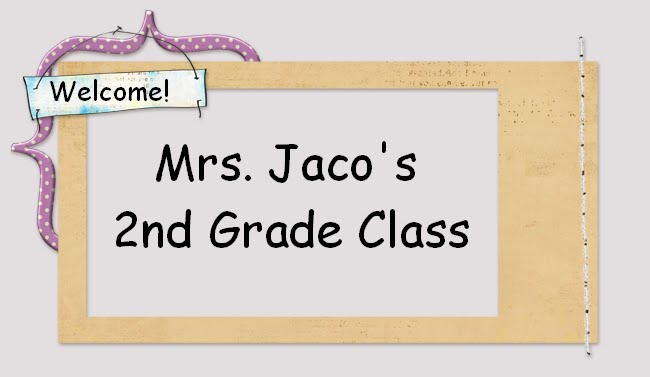 Mrs. Jaco's 2nd Grade Class