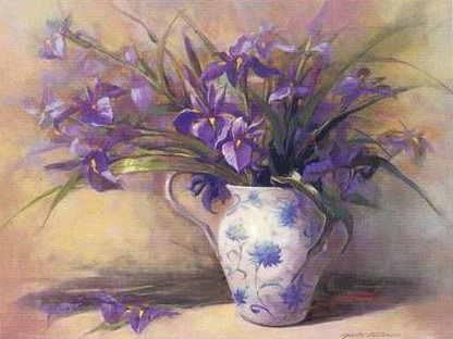 Free High Resolution Pictures: oil paintings flowers images, oil