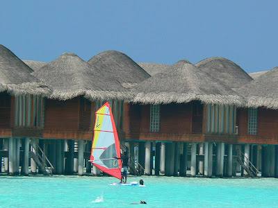 Sailing in Maldive