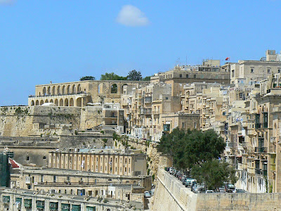 Obiective turistice Malta: zidurile din La Valetta