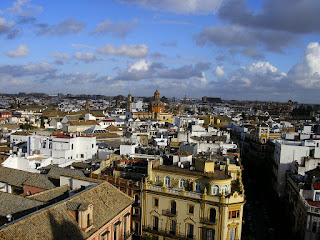 Imagini Andaluzia: Sevilla vazuta din Giralda