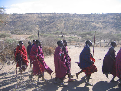 Imagini Kenya: dans masai