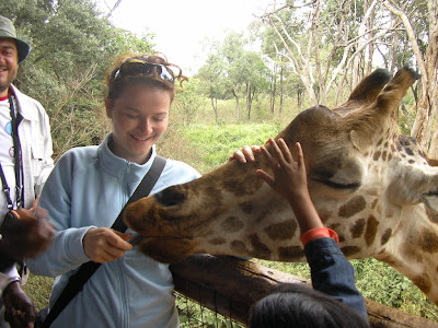 Obietictive turistice Nairobi: centru de girafe