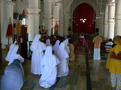 Calugarite crestine in India