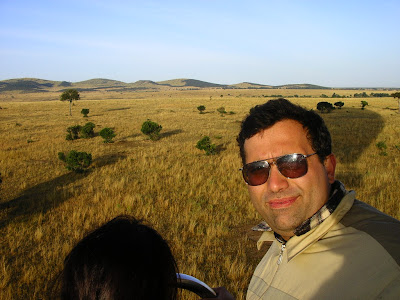 Zbor cu balonul in Masai Mara, Kenya