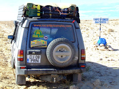 Obiective turistice Sahara Occidentala: la tropicul Racului