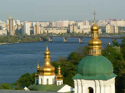 Imagini Ucraina: Pecharska Lavra Kiev, Nipru
