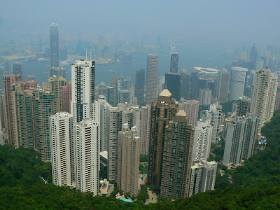Imagini Hong Kong: panorama de pe Victoria Peak