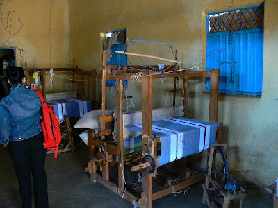 Imagini Etiopia: fabrica de tesaturi Awramba