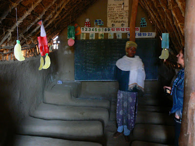 Imagini Etiopia: scoala la Awramba
