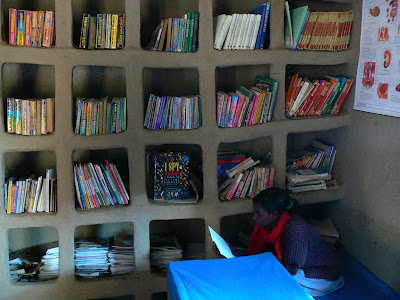 Imagini Etiopia: biblioteca Awramba