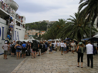 Imagini Croatia: debarcarea in Hvar