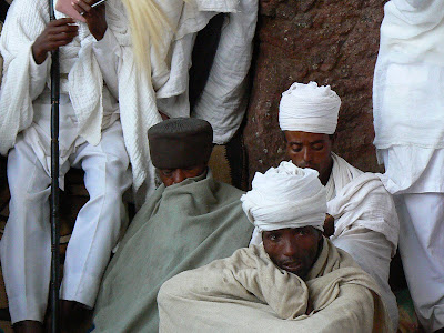 Imagini Etiopia: Craciun la Lalibela Beta Maryam