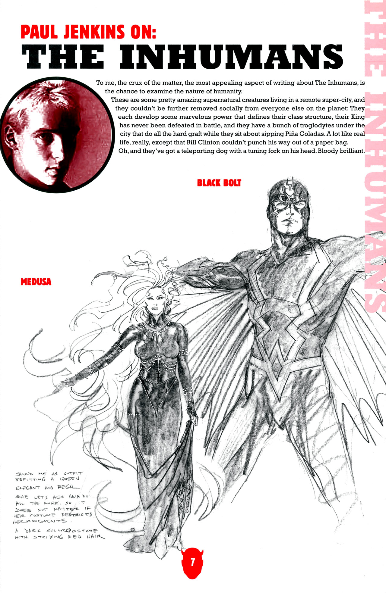 Read online Marvel Knights Sketchbook comic -  Issue # Full - 9