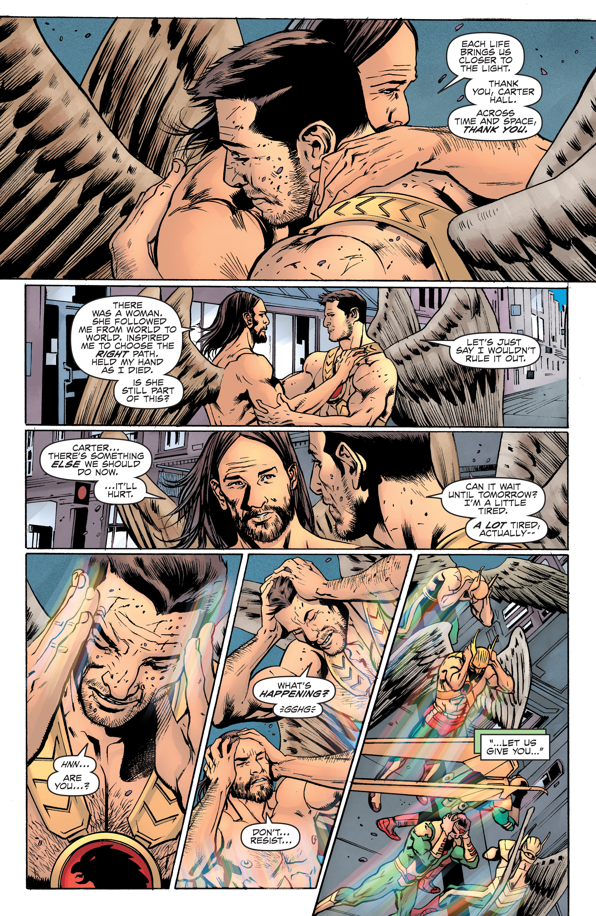 Read online Hawkman (2018) comic -  Issue #12 - 17