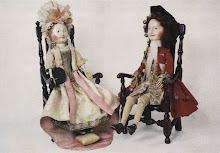 English wooden dolls (Late 17th century)
