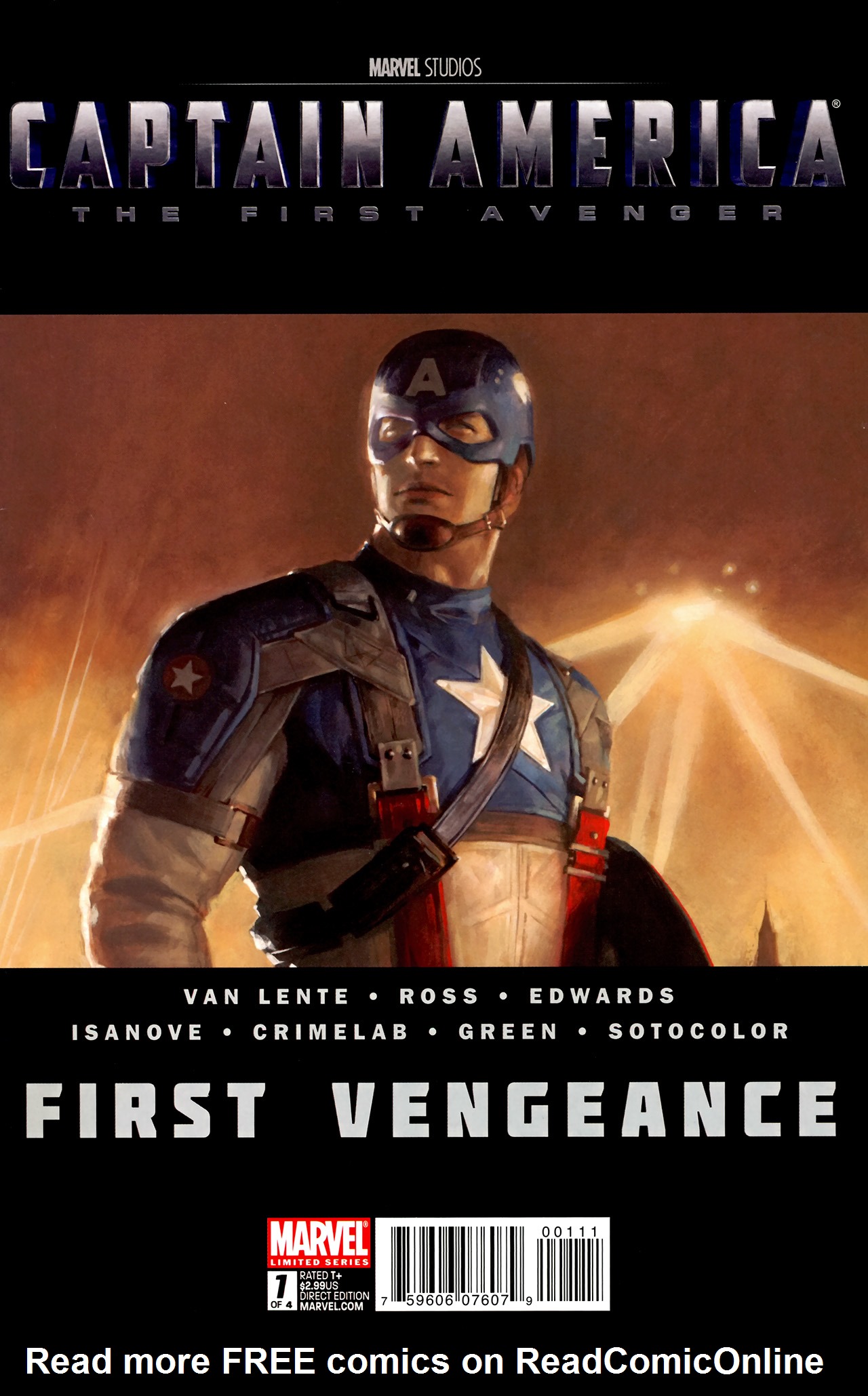 Read online Captain America: First Vengeance comic -  Issue #1 - 1