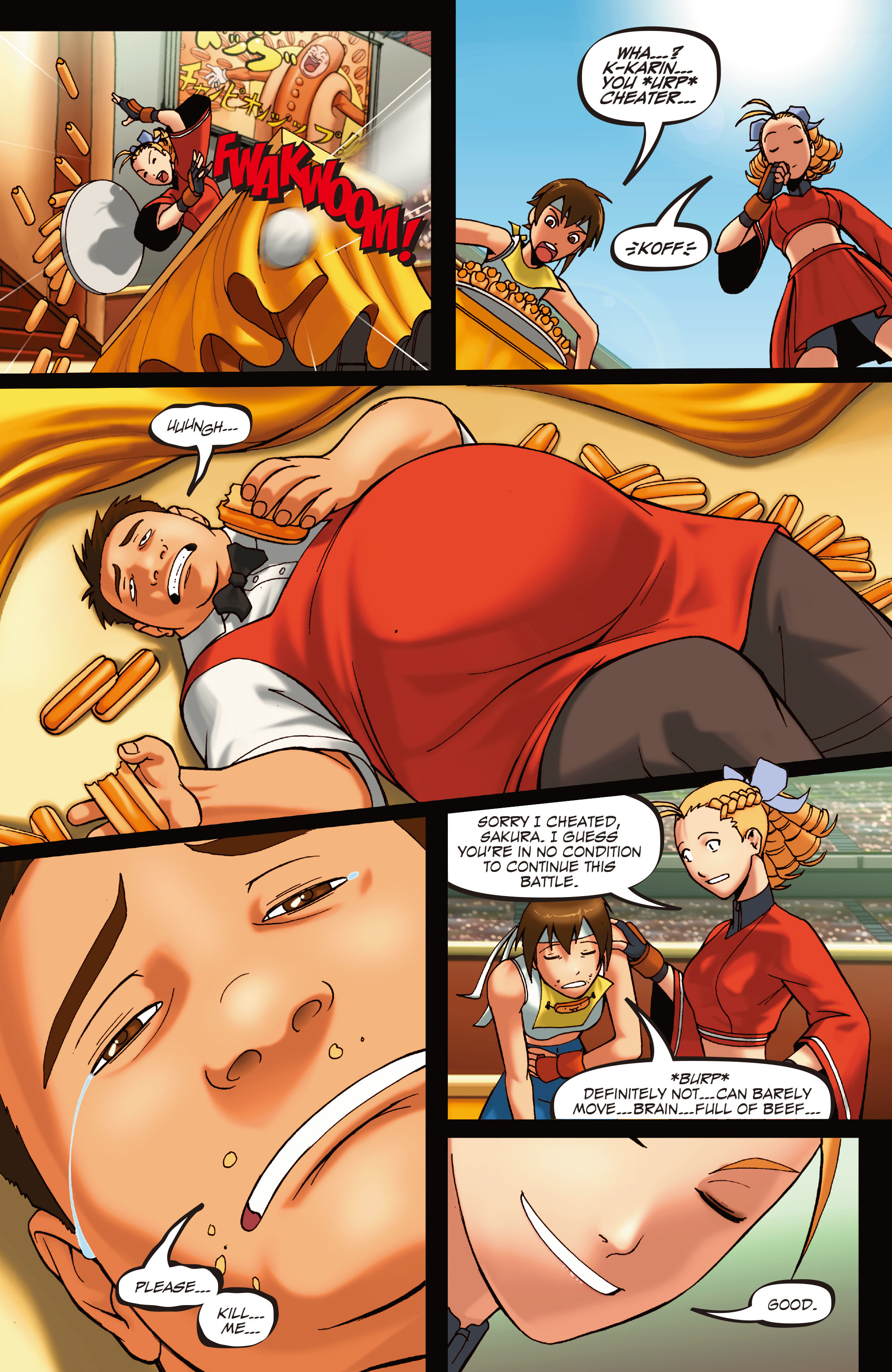 Read online Street Fighter Legends: Sakura comic -  Issue #3 - 24