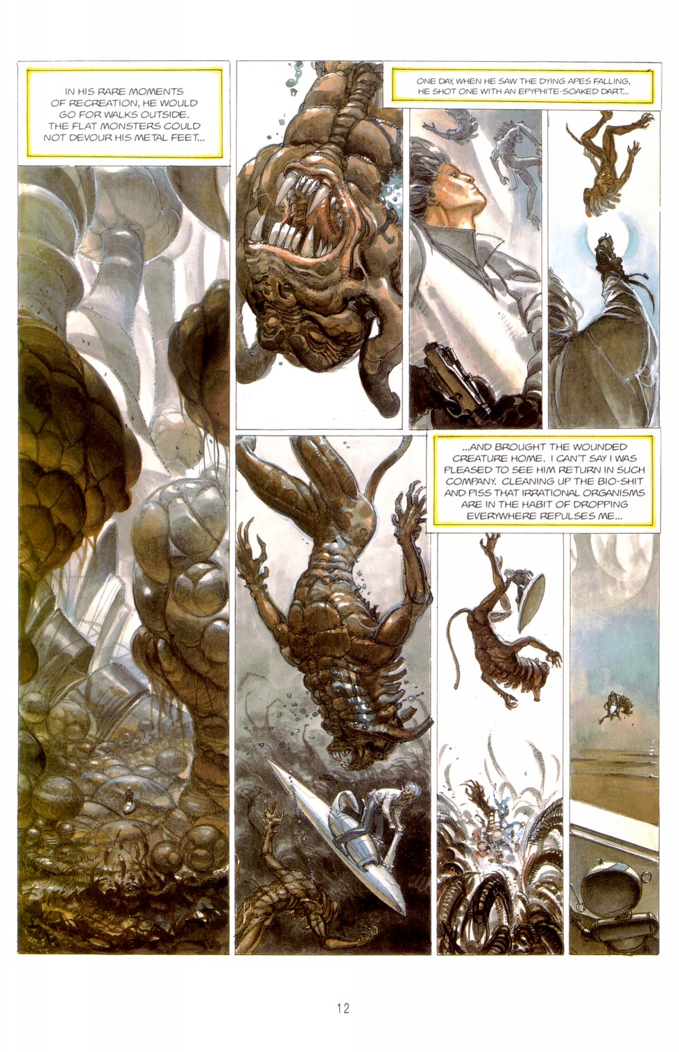 Read online The Metabarons comic -  Issue #6 - The Trials Of Aghnar - 12