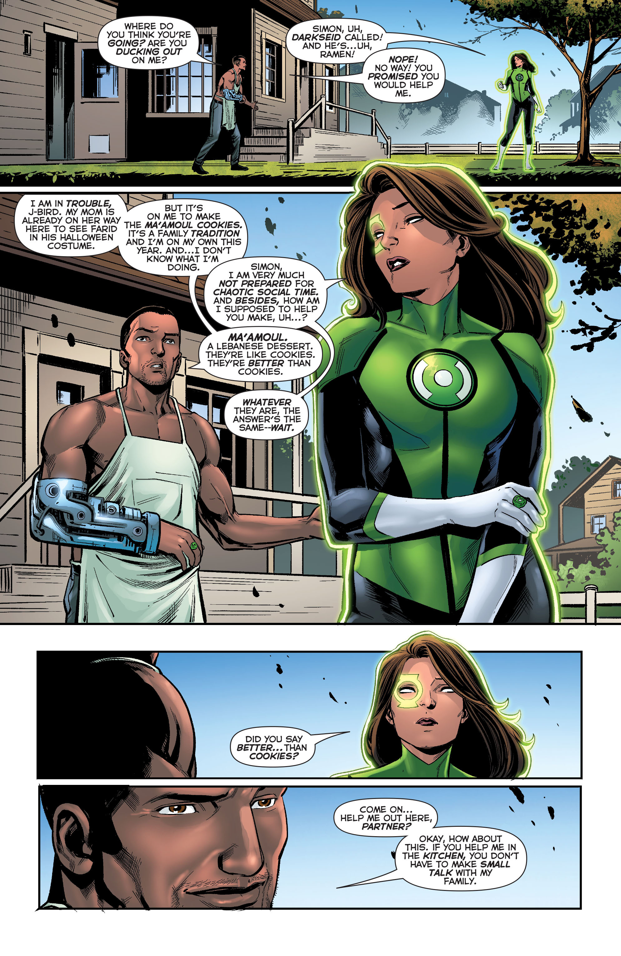 Read online Green Lanterns comic -  Issue #7 - 7