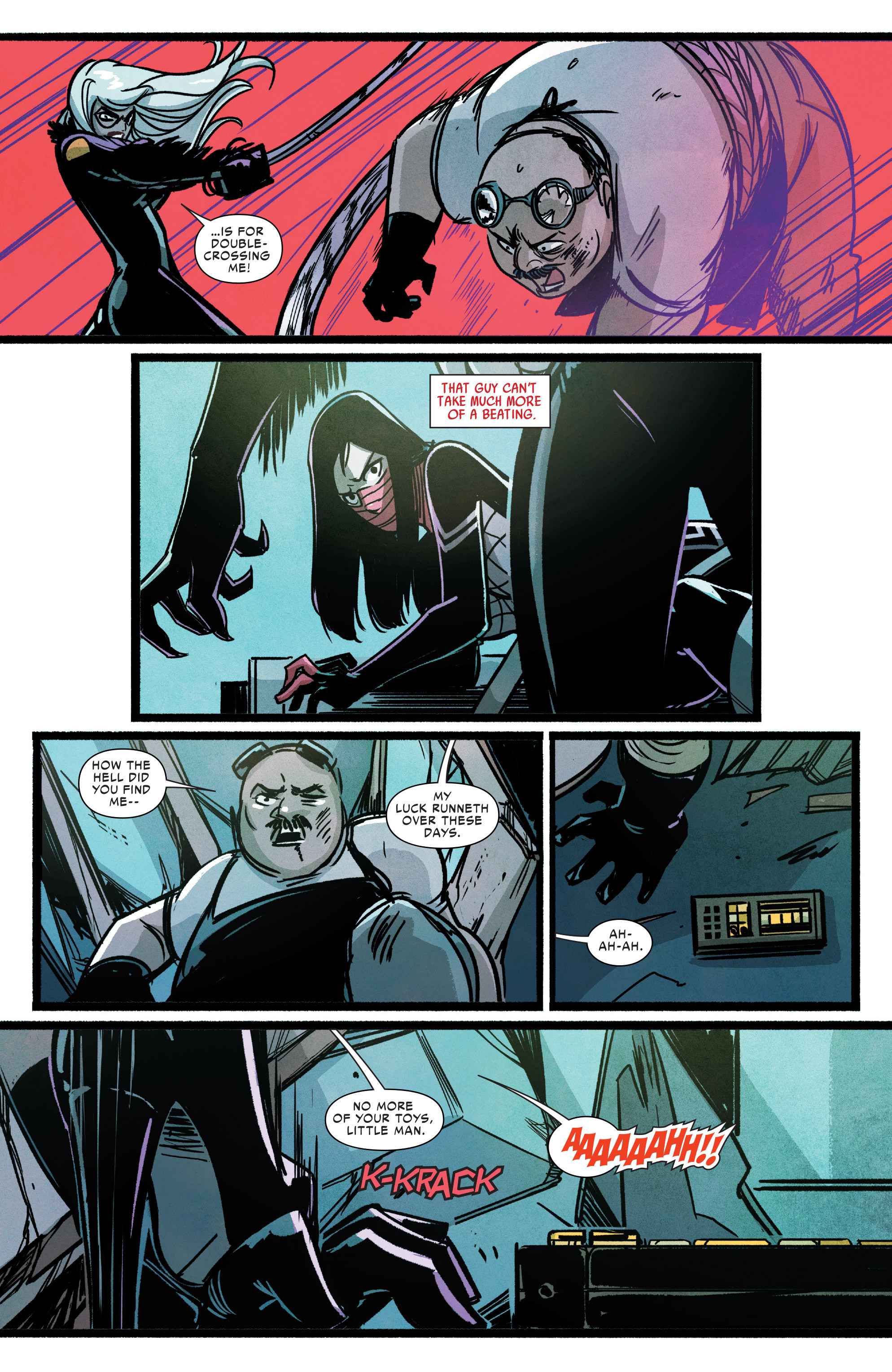 Read online Silk (2015) comic -  Issue #6 - 9