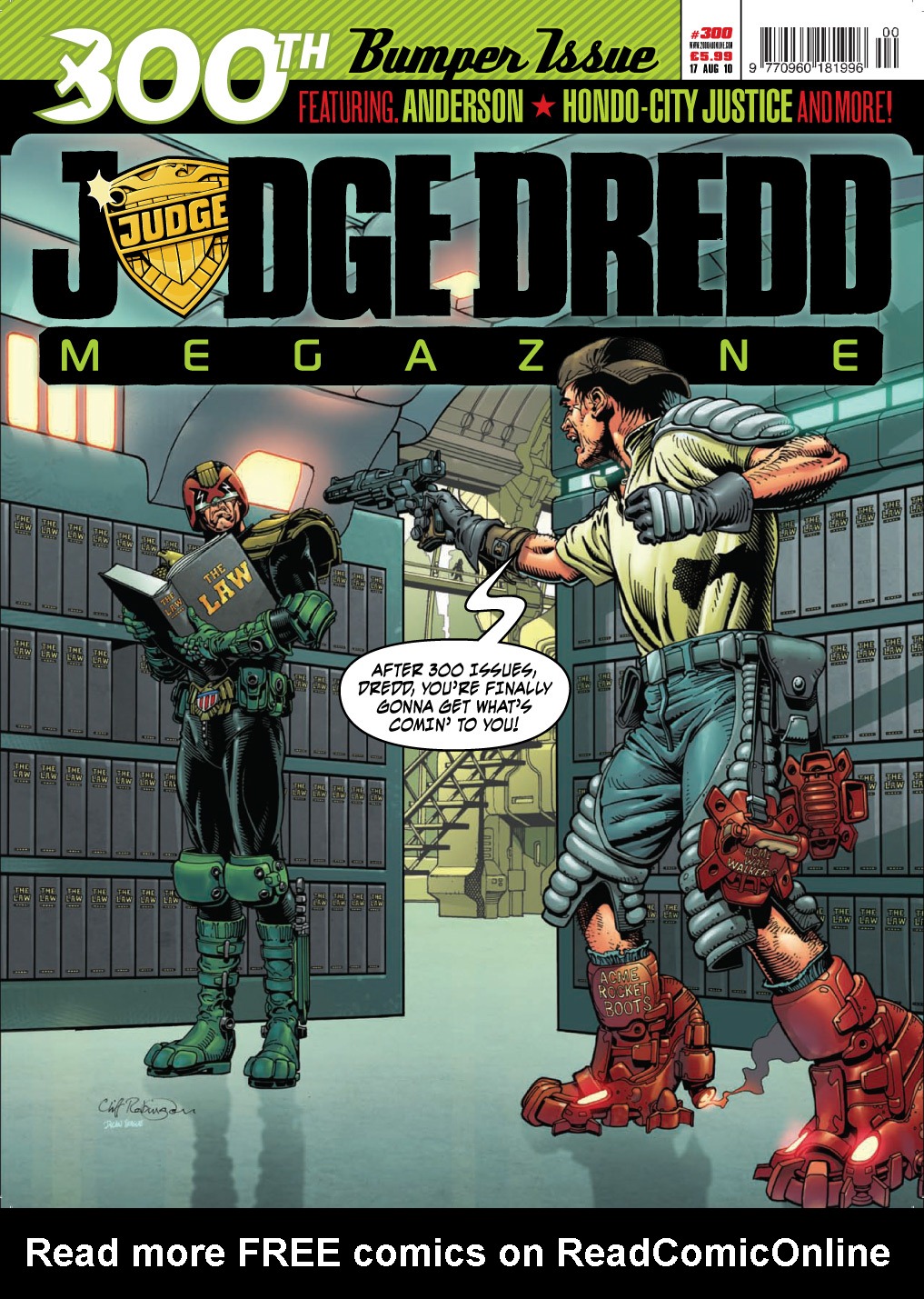 Read online Judge Dredd Megazine (Vol. 5) comic -  Issue #300 - 1