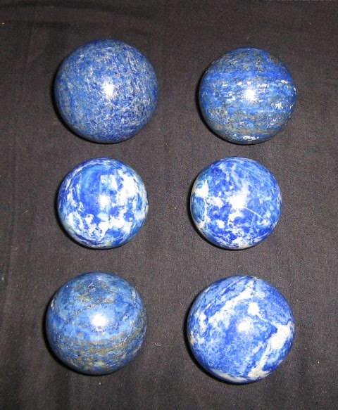 Lapiz Lazuli Spheres