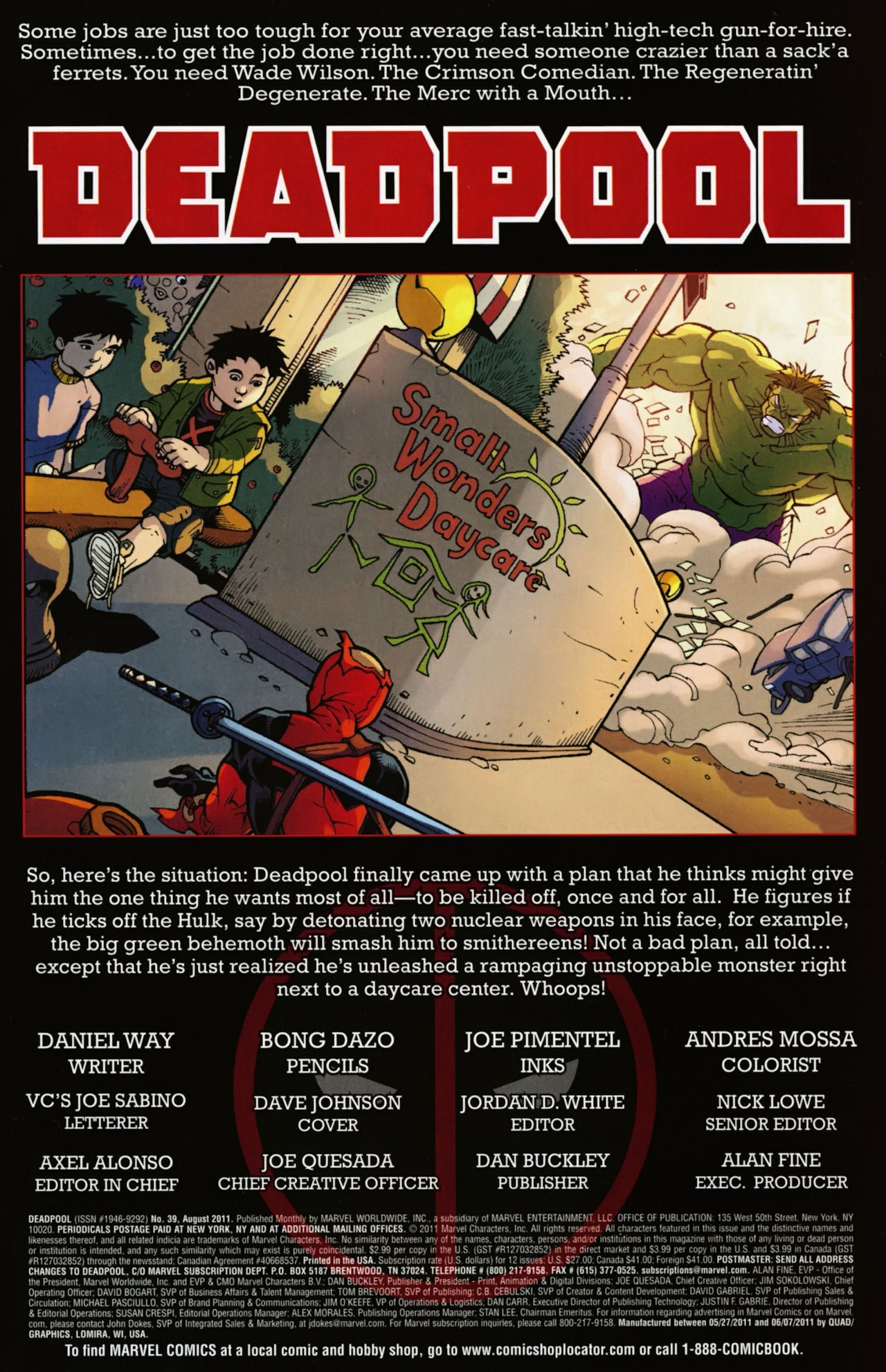 Read online Deadpool (2008) comic -  Issue #39 - 2