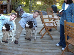 Photos taken in 2003, when Ollie was a puppy,