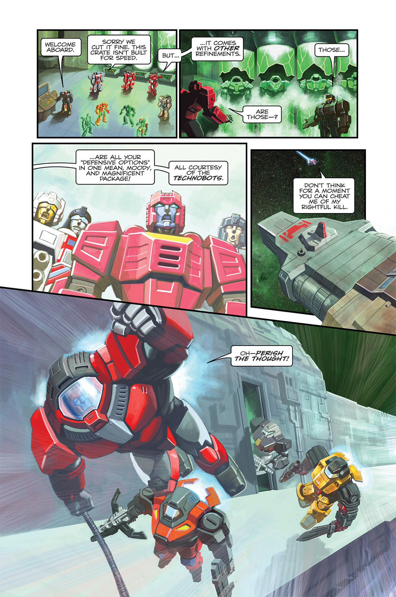 Read online Transformers Spotlight: Sideswipe comic -  Issue # Full - 10
