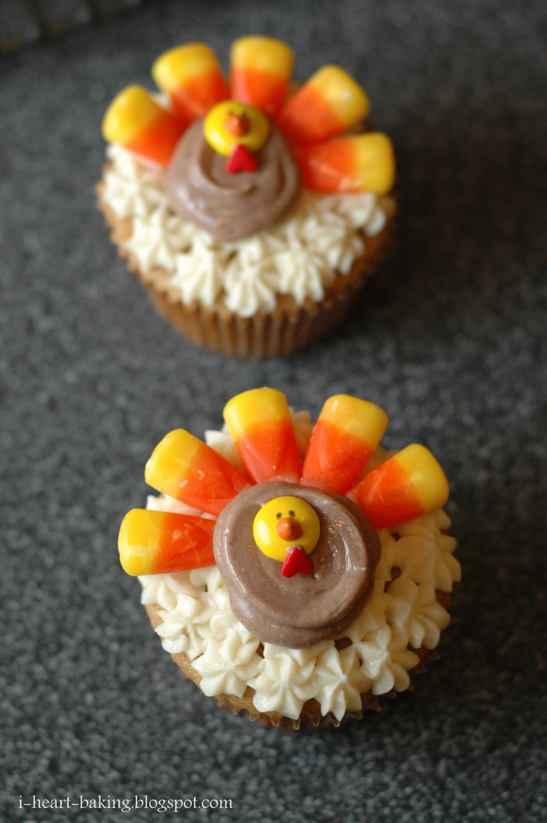 i heart baking! thanksgiving turkey cupcakes brown sugar pound cakes