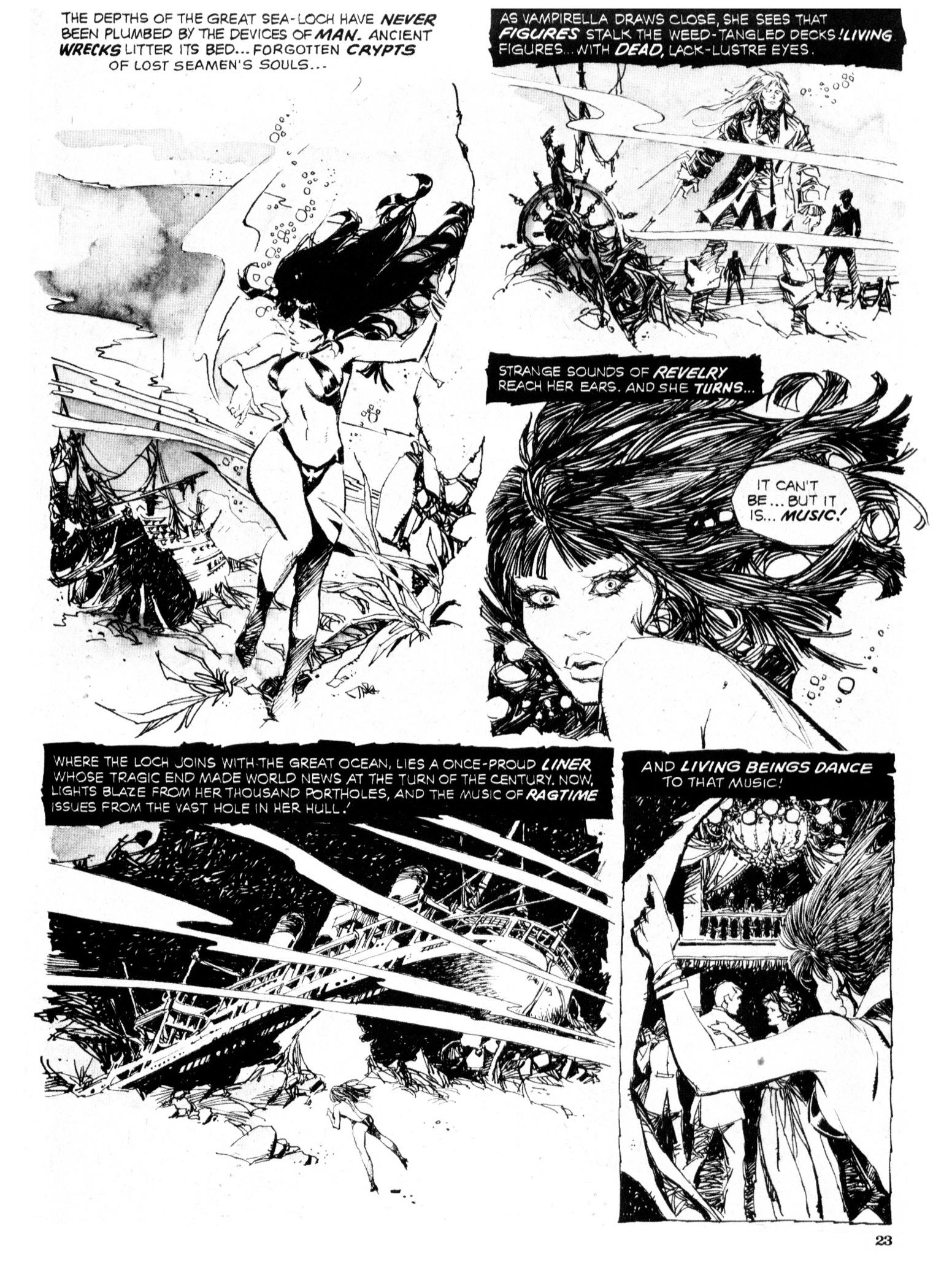Read online Vampirella (1969) comic -  Issue #111 - 23