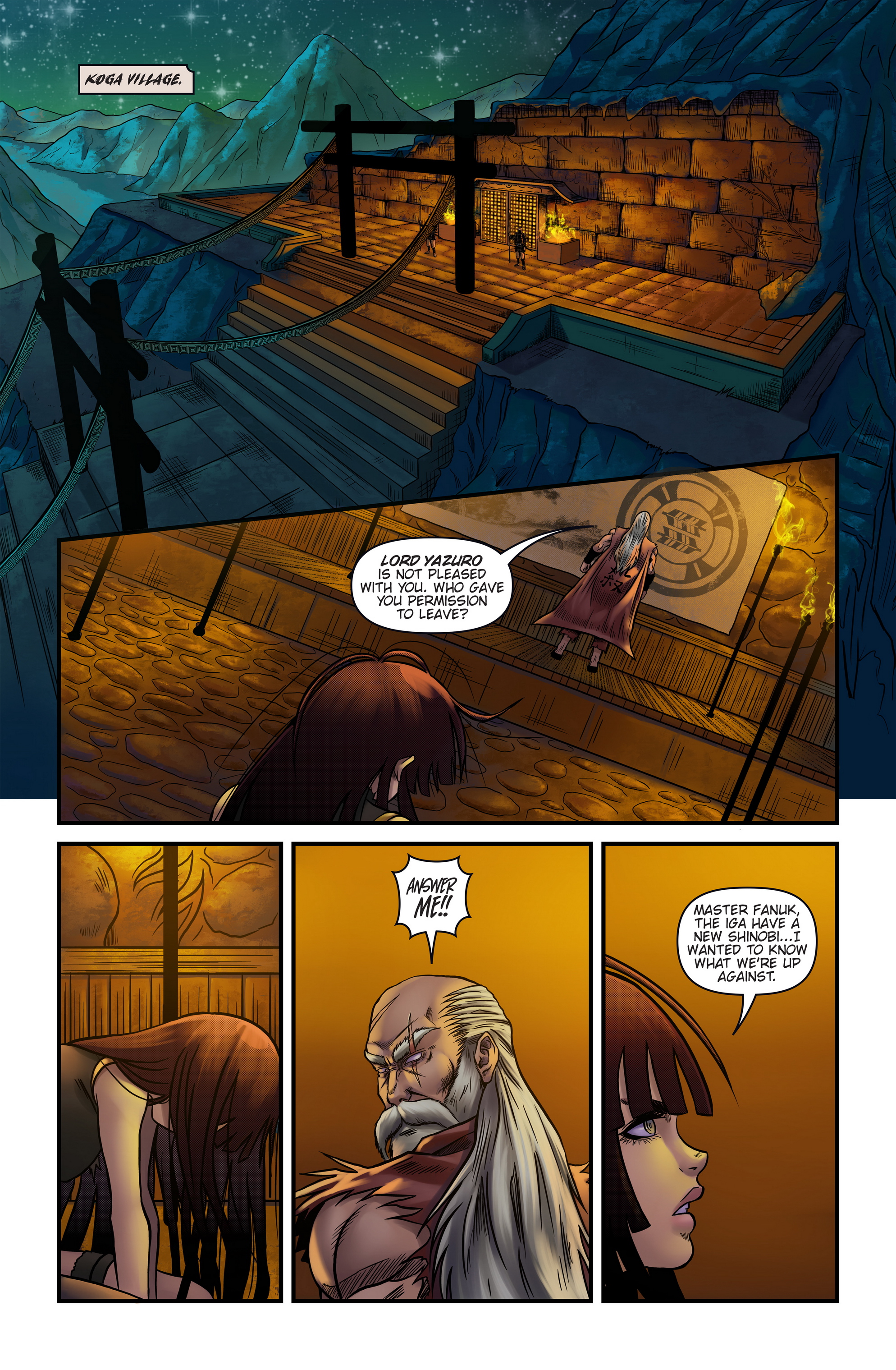 Read online Honor and Curse comic -  Issue #3 - 21