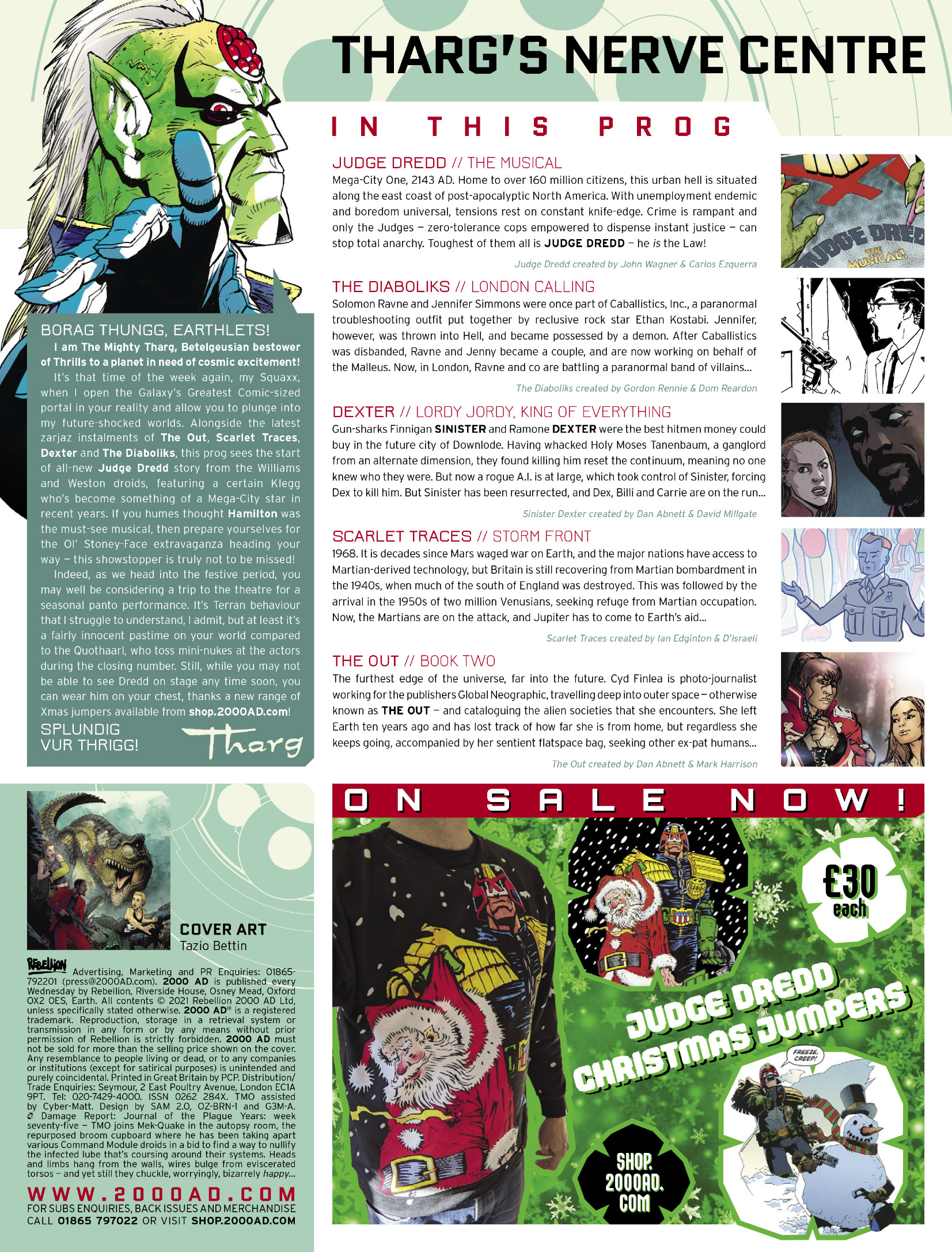 Read online 2000 AD comic -  Issue #2259 - 2
