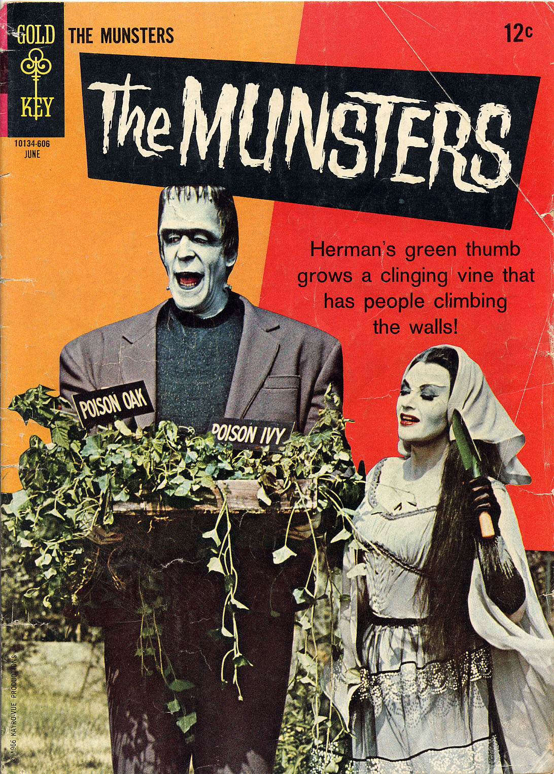 Read online The Munsters comic -  Issue #7 - 1