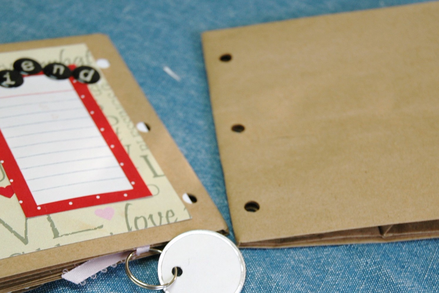 Just Bee 'n Me Valentine Paper Bag Journal Tutorial!