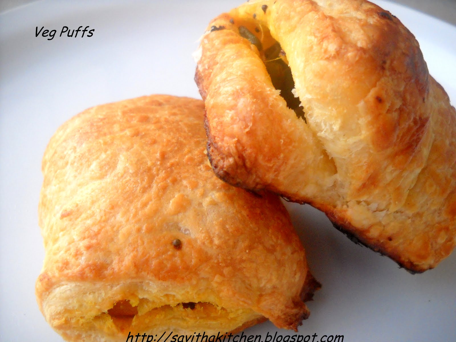 Savitha's Kitchen Vegetable Puff